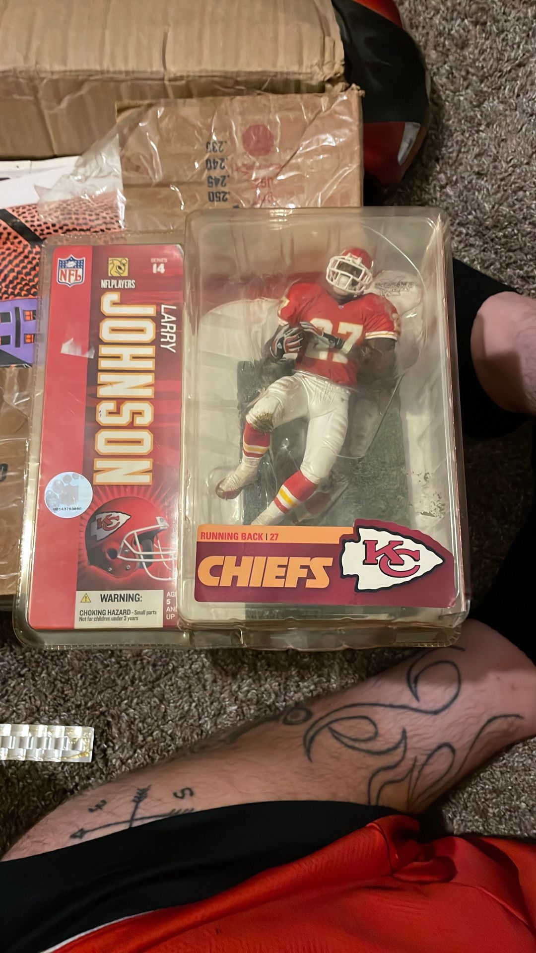 Larry Johnson Never Opened