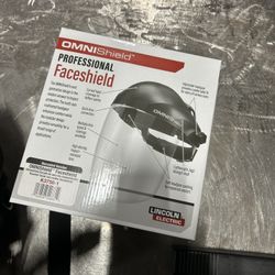 Face shield. Never Opened. Stickers Still On It