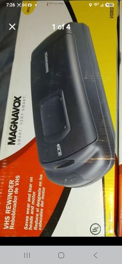 Magnavox VHS Rewinder (Model M61117) – New Old Stock Retro Tech $50 each