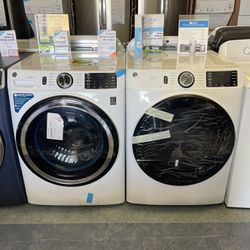 GE Front Load Washer And Gas Dryer Laundry Set🙌XL🙌🙌