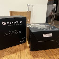 Pokemon Acrylic Booster Box Cases 