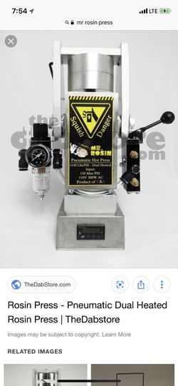 Mr Ro$in Pneumatic Hot Press 1140 Lbs/Psi 