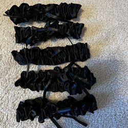 50 Satin Garter Belts