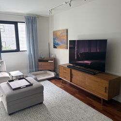 West Elm Mid-Century Media Console (80")