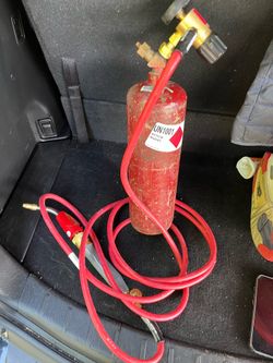 Mc acetylene tank with turbo torch