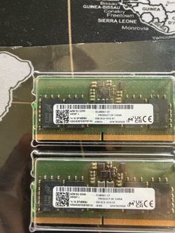 Crucial DDR5 16gb SO-DIMM 4800ghz CL 40 262 pin RAM