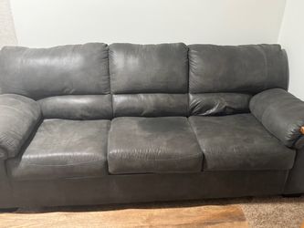 Leather sofa