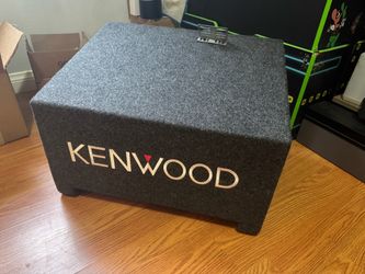 Kenwood downward firing 12 inch subwoofer