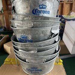Corona Metal Beer Buckets 