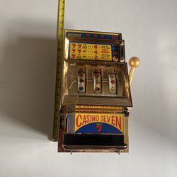 Vintage Waco "Jackpot Seven" Slot Machine Bank