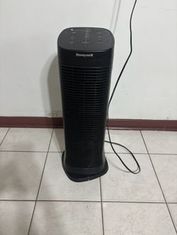 Honeywell Air Genius 5 Oscillating Tower Air Purifier and Odor Reducer -Black, HFD320