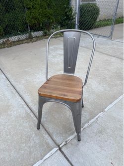 Vintage metal chair