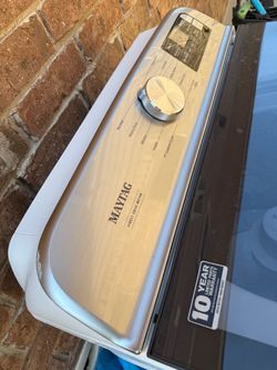Maytag washer with warranty