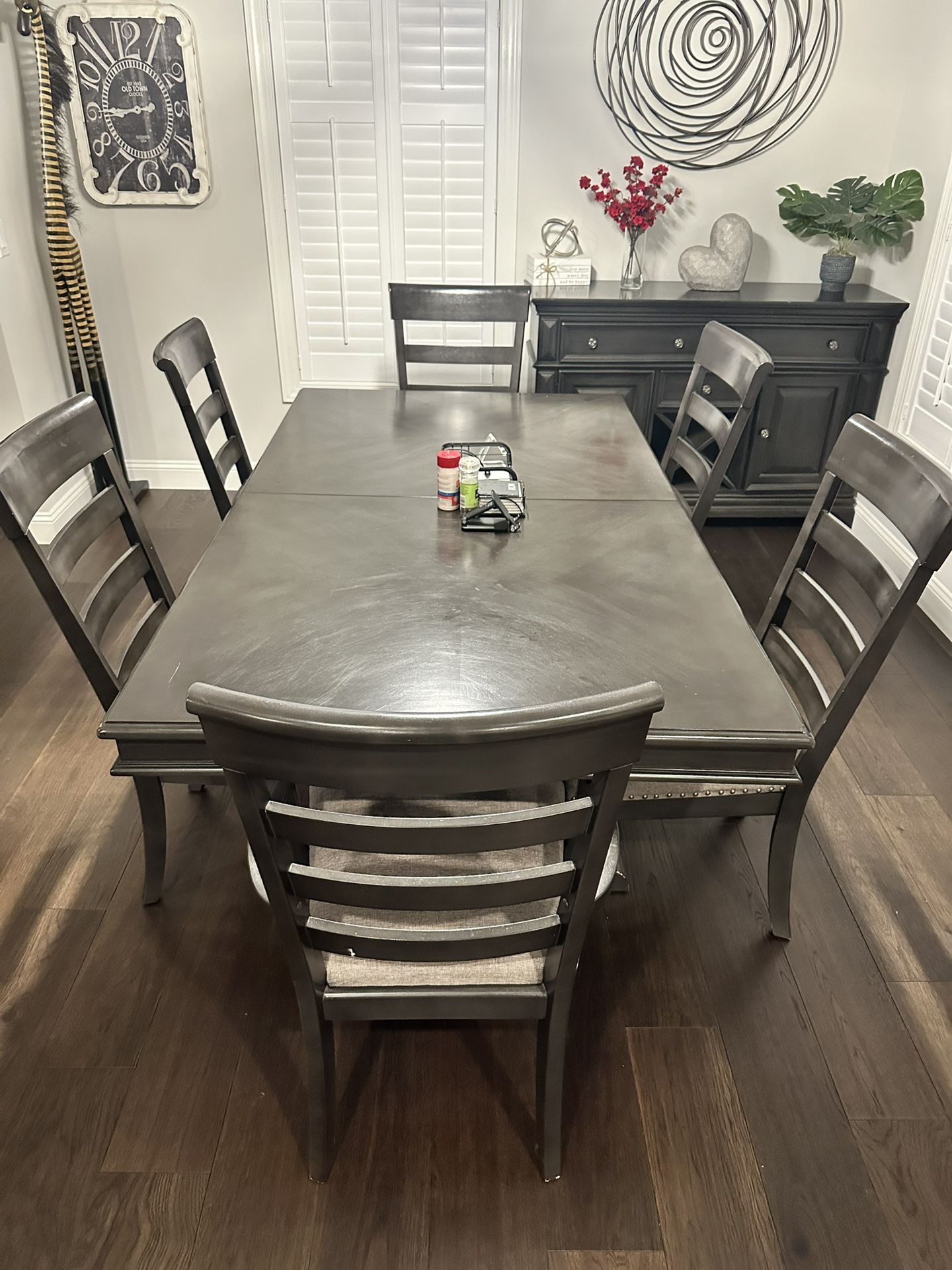 Dining room Table And Buffet