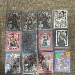 wwe/aew card lot