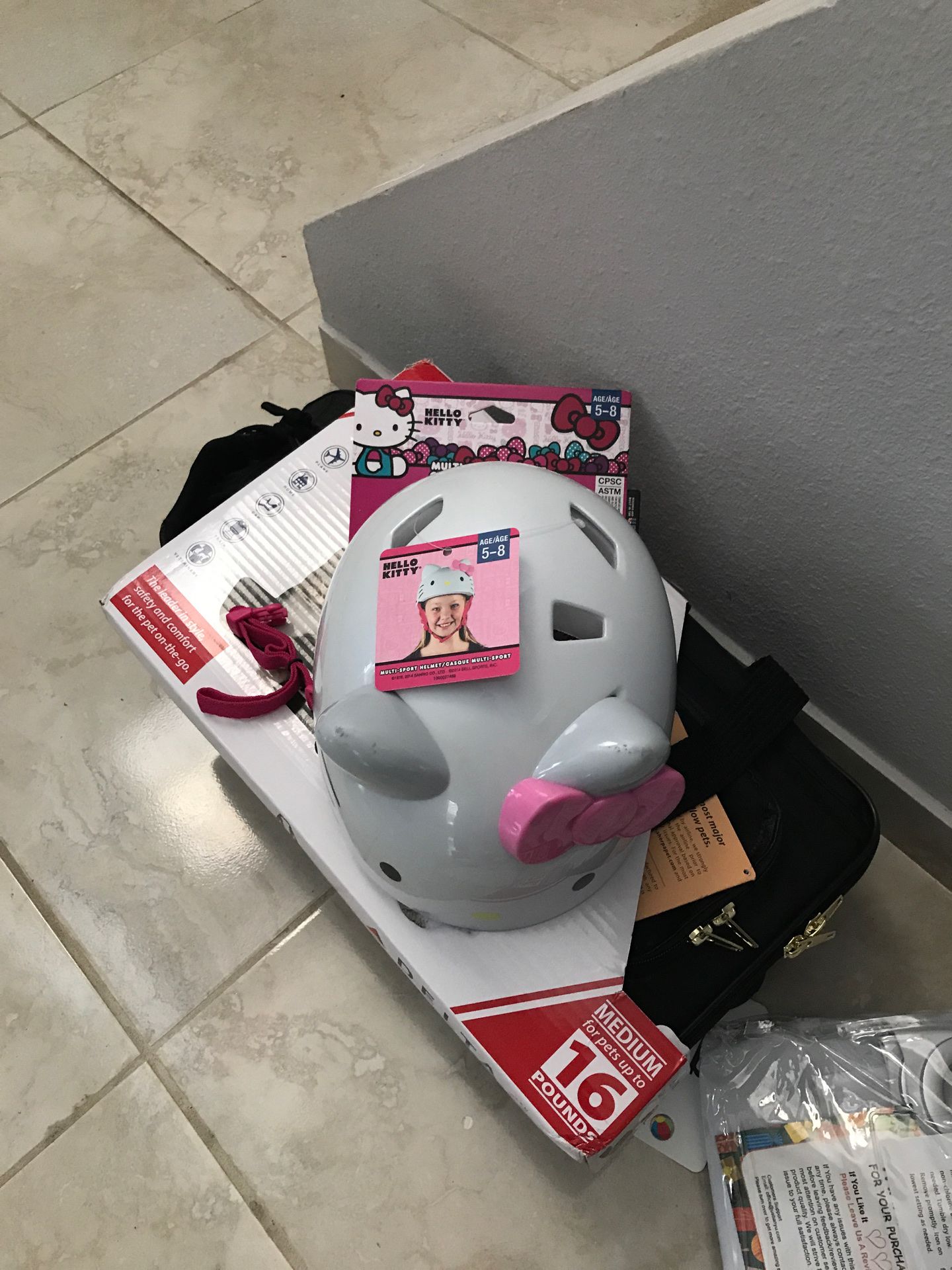 Hello kitty new helmet