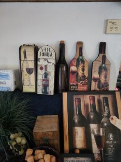 Wine decoration.