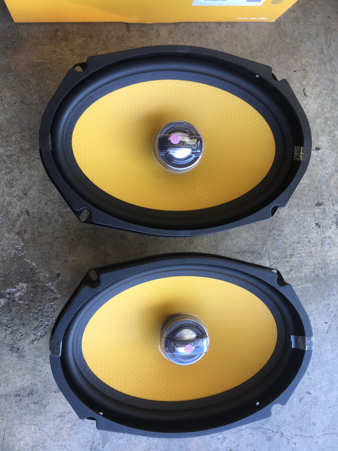 Jl audio c1-690x speakers 6x9 inch coaxial 200 watts RMS