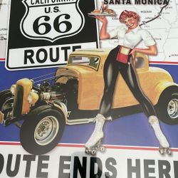 Metal Sign 12.00 Each