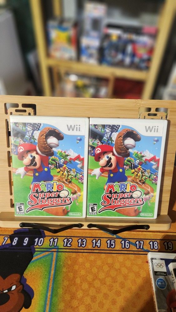 Mario Super Sluggers CIB Wii 