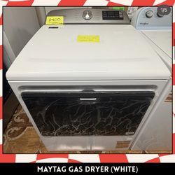 Maytag Gas Dryer (White)