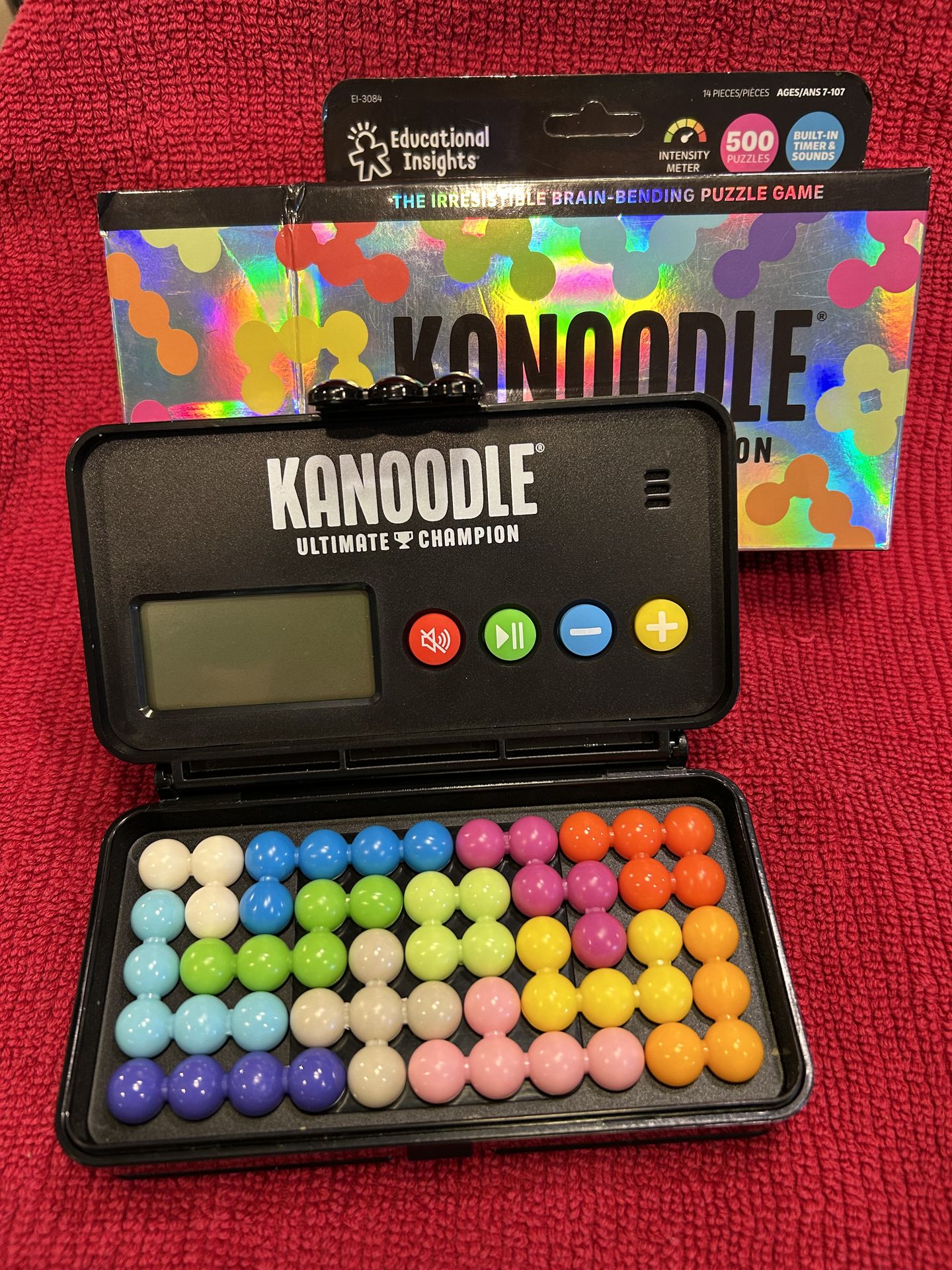NEW! Educational Insights Kanoodle - Original 3D Brain Teaser, Single Player