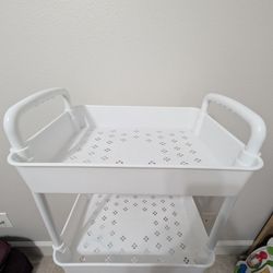 4 Tier Rolling Storage Rack With Wheels
