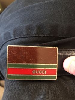 Vintage Gucci Belt Buckle