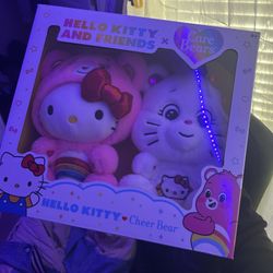 Hello Kitty x Care Bears Plushies 