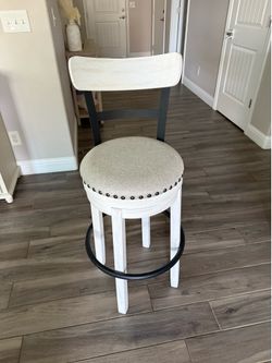 White Bar Stools