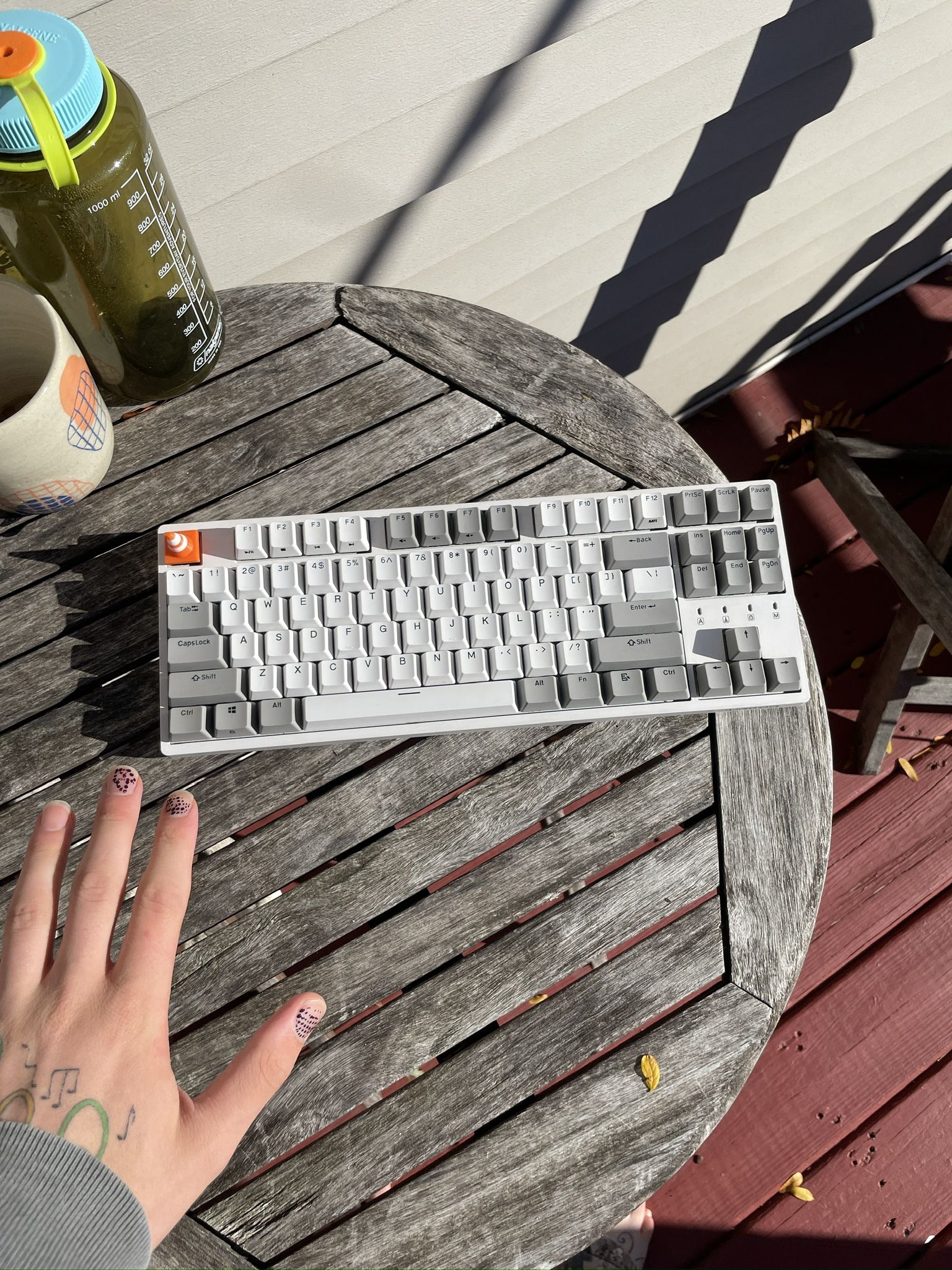 DURGOD 87 key KEYBOARD