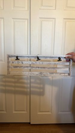 Wooden picture holder