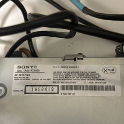 Sony Car Stereo 