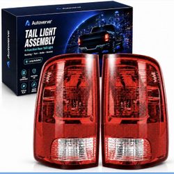 Tail Lights Fit Dodge Ram 1 3 2010 2011 2012 2013 2014 2015 2016 2017 2018 Rear Brake Back Up Cover Taillights Lens Assembly Left Driv