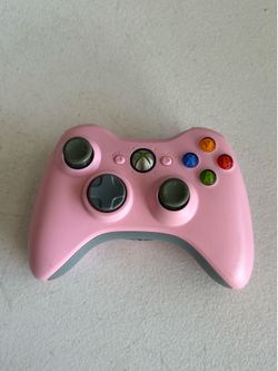 Microsoft Xbox 360 Wireless Controller Pink Edition (No Backing Works)