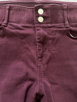 Women’s Apt9 Burgundy Jeans