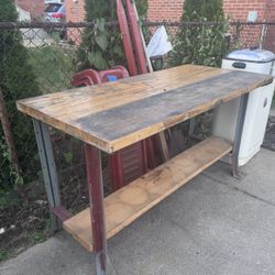 Heavy Duty Work Bench | Solid | Tool Storage Organization | Shop Hobby