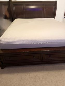 Bedframe + Wardrobe Set