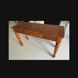 Solid Wood End Table Or Desk Like New