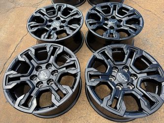 FREE DELIVERY (4) 18" Chevy Silverado ZR2 Tahoe GMC Sierra OEM wheels rims 2024 2025 tpm