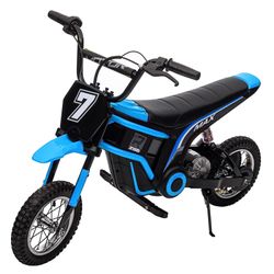 GARVEE 24V-10A 350W Ride Electric Dirt Bike Ages 7-14. For Parts