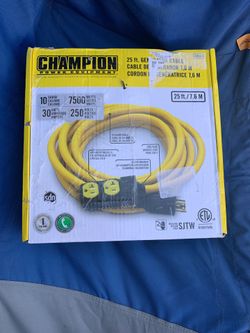 25 ft. Generator Cable