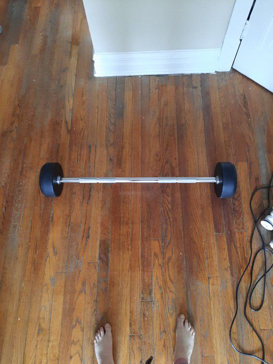 70-lb Power Systems straight fixed barbell $140 