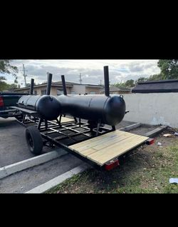 Double BBQ Smoker