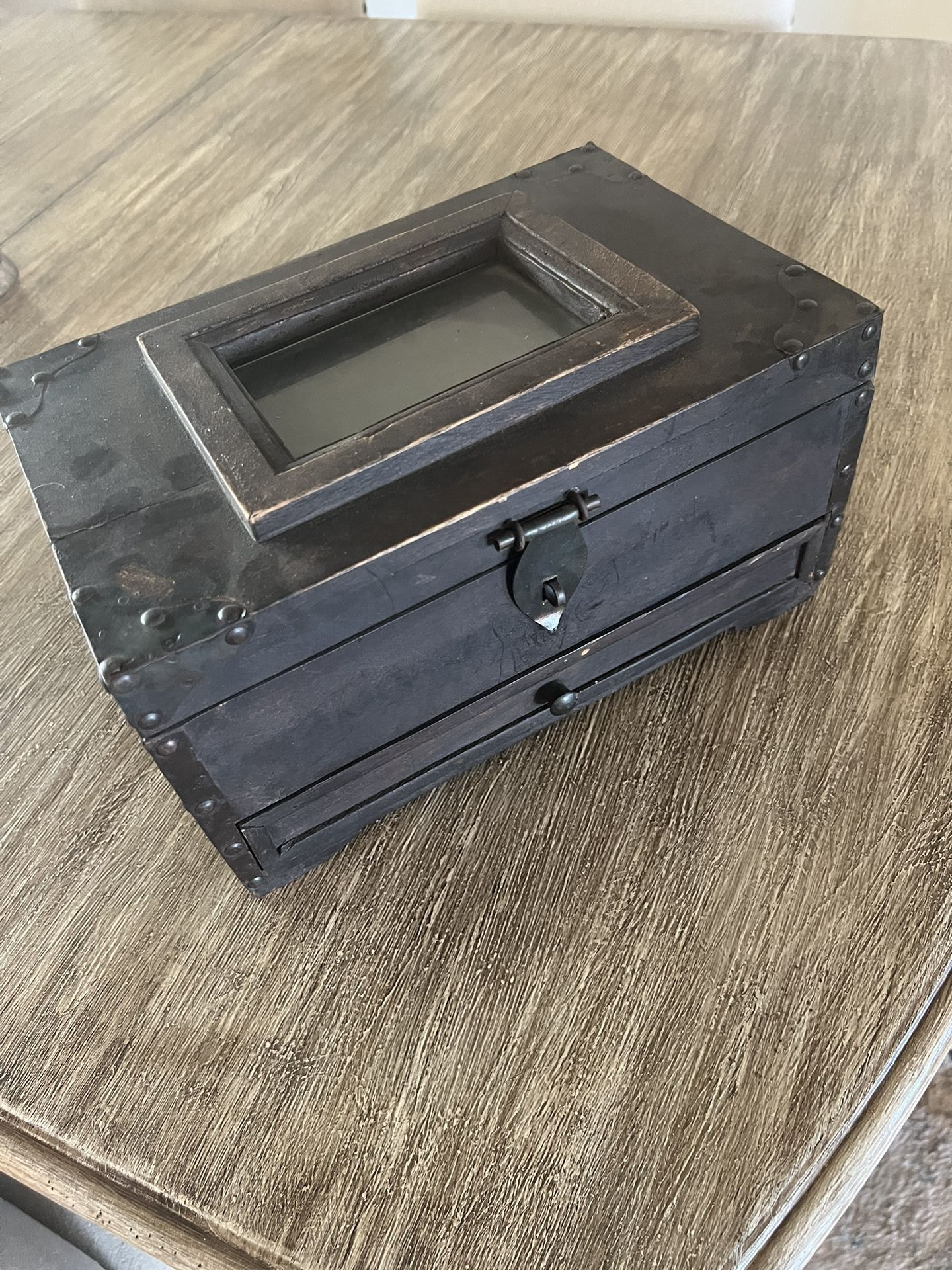 Small Wood Treasure Chest