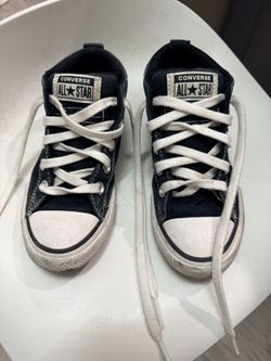Converse All Star Low-Top Sneakers — Youth Size 1