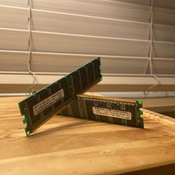 2X DDR1 400MHz 512mb