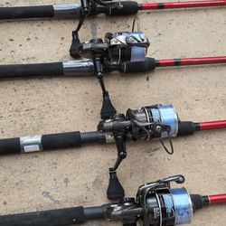 2 Salt Striker Fishing Combos/New Lines/New Rods...75.00 Each