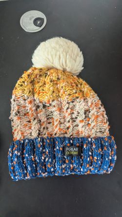 Multicolor wool beanie