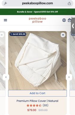 Peekaboo Pillow